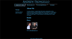 Desktop Screenshot of frongello.com